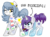 Size: 4267x3200 | Tagged: safe, artist:partypievt, oc, oc only, oc:indigo wire, oc:open canvas, pony, unicorn, competition, contest, couple, double, gradient legs, headband, mascot, paint, paint on fur, paintbrush, piercing, simple background, tattoo, transparent background