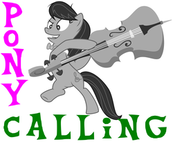 Size: 3500x2920 | Tagged: safe, artist:delzepp, octavia melody, earth pony, pony, g4, slice of life (episode), album cover, cello, female, high res, musical instrument, parody, simple background, smashing guitar, solo, the clash, vector, white background