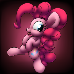 Size: 2400x2400 | Tagged: safe, artist:heavymetalbronyyeah, pinkie pie, g4, :p, cute, diapinkes, female, high res, solo, tongue out
