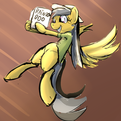 Size: 1000x1000 | Tagged: safe, artist:cheshiresdesires, daring do, g4, book, female, solo
