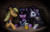 Size: 5100x3300 | Tagged: safe, artist:santagiera, applejack, rarity, twilight sparkle, the count of monte rainbow, g4, a story told, absurd resolution, clothes, commission, danglajacks, danglars, evil smile, hat, mondego, monsparkle, mug, plotting, rarifort, scheming, the count of monte cristo, villefort