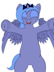 Size: 1920x2560 | Tagged: safe, artist:chapaevv, princess luna, g4, female, filly, hug, solo, underhoof, woona