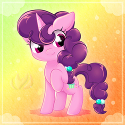 Size: 750x750 | Tagged: safe, artist:raininess, sugar belle, pony, unicorn, g4, cute, female, mare, solo, sugarbetes