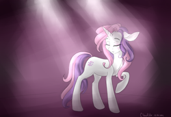 Size: 1280x874 | Tagged: safe, artist:cloud-up, sweetie belle, g4, digital art, female, older, solo