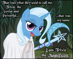 Size: 1458x1170 | Tagged: safe, artist:lightbulb, derpibooru exclusive, trixie, pony, unicorn, g4, crossover, female, gandalf, gandalf the white, lord of the rings, mare, solo, staff