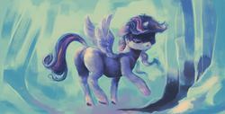 Size: 3923x1999 | Tagged: safe, artist:sharpieboss, twilight sparkle, alicorn, pony, g4, butt, dock, featureless crotch, female, mare, plot, sad, solo, tail, twibutt, twilight sparkle (alicorn)