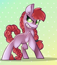 Size: 843x948 | Tagged: safe, oc, oc only, oc:crab apple, braid