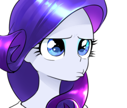 Size: 700x600 | Tagged: safe, artist:quizia, rarity, equestria girls, g4, cute, duckface, female, frown, pouting, raribetes, sad, simple background, solo, transparent background