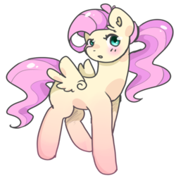 Size: 500x500 | Tagged: safe, artist:chocolateponi, fluttershy, g4, female, solo