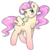 Size: 500x500 | Tagged: safe, artist:chocolateponi, fluttershy, g4, female, solo