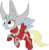 Size: 2185x2249 | Tagged: safe, artist:crisostomo-ibarra, derpy hooves, pegasus, pony, g4, female, high res, mare, power ponies oc, simple background, solo, taro, transparent background, ultraman, ultraman taro, vector