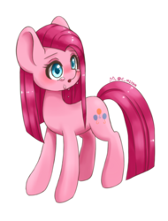 Size: 1401x1848 | Tagged: safe, alternate version, artist:shusu, pinkie pie, earth pony, pony, g4, crying, female, pinkamena diane pie, sad, simple background, solo, transparent background