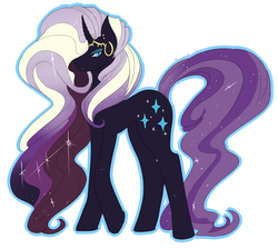 Size: 937x839 | Tagged: safe, artist:tomocreations, nightmare rarity, g4, horn, horn jewelry, jewelry