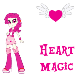Size: 664x652 | Tagged: safe, artist:theinfinitypower487, oc, oc only, oc:heart magic, equestria girls, g4, base used, boots, bowtie, clothes, equestria girls boots, equestria girls-ified, hairclip, quality, simple background, skirt, socks, solo, thigh highs, white background
