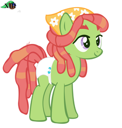 Size: 1862x1951 | Tagged: safe, artist:kyoshithebrony, artist:mlpcutepic, tree hugger, g4, cloth diaper, diaper, diaper edit, female, non-baby in diaper, solo