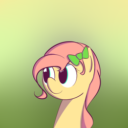 Size: 1000x1000 | Tagged: safe, artist:squiby-327, posey, ask posey, g1, ask, bow, female, hair bow, solo, tumblr