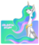 Size: 1112x1259 | Tagged: safe, artist:iraincloud, princess celestia, g4, female, gradient background, long neck, missing accessory, missing cutie mark, solo