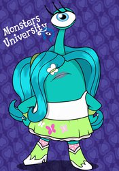 Size: 749x1068 | Tagged: safe, artist:cartuneslover16, fluttershy, equestria girls, g4, clothes, cosplay, monsters university