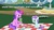 Size: 960x540 | Tagged: safe, edit, edited screencap, screencap, amethyst star, liza doolots, petunia, sparkler, tootsie flute, pony, unicorn, g4, my little pony: friendship is magic, slice of life (episode), the mysterious mare do well, amethyst star is not amused, duo, female, filly, foal, fountain, glowing horn, headcanon, horn, image macro, jar, levitation, magic, magic aura, mare, peanut butter, picnic, picnic blanket, sandwich, sitting, telekinesis, that pony sure loves peanut butter