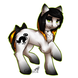 Size: 2000x2000 | Tagged: safe, artist:necro-calixa, oc, oc only, oc:scaredy cat, earth pony, pony, halloween, high res, ponysona, simple background, transparent background