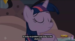 Size: 850x473 | Tagged: safe, screencap, twilight sparkle, alicorn, pony, g4, princess spike, female, mare, meme, solo, twilight sparkle (alicorn), youtube caption