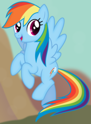 Size: 7300x9900 | Tagged: safe, artist:byteslice, rainbow dash, g4, .svg available, absurd resolution, cute, female, flying, looking at you, open mouth, smiling, solo, spread wings, svg, vector