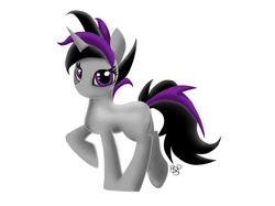 Size: 3000x2249 | Tagged: safe, artist:bbp, oc, oc only, pony, unicorn, blank flank, high res, simple background, solo, white background