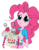 Size: 1590x2032 | Tagged: safe, artist:edcom02, artist:jmkplover, pinkie pie, human, equestria girls, g4, cupcake, cute, cute face, humanized, punisher, puppy dog eyes, ribbon, simple background, transparent background, tray