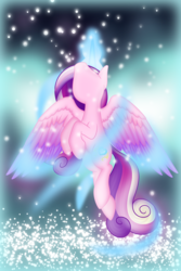 Size: 3000x4500 | Tagged: safe, artist:theshadowstone, princess cadance, g4, female, solo