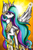 Size: 1024x1536 | Tagged: safe, artist:pxoenix2014, princess celestia, alicorn, pony, g4, female, solo