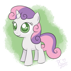 Size: 3000x3000 | Tagged: safe, artist:pc012, sweetie belle, g4, female, high res, solo