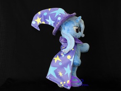 Size: 1280x960 | Tagged: safe, artist:kiashone, trixie, pony, unicorn, g4, anthro plushie, female, irl, mare, photo, plushie, solo