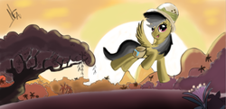 Size: 1440x695 | Tagged: safe, artist:jubrony, daring do, g4, female, solo