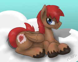 Size: 1500x1200 | Tagged: safe, artist:miniferu, oc, oc only, oc:cloud heart, pegasus, pony