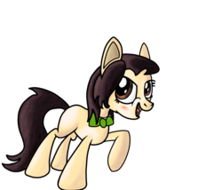 Size: 1024x878 | Tagged: safe, artist:fillerartist, oc, oc only, oc:molly the moopy, blushing, solo, tongue out