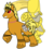 Size: 800x723 | Tagged: safe, artist:zanosuke1, dio brando, jojo's bizarre adventure, ponified, scar, simple background, stand, the world, trace, transparent background, za warudo