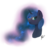 Size: 888x871 | Tagged: safe, artist:peaceouttopizza23, princess luna, g4, female, solo