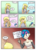 Size: 940x1310 | Tagged: safe, artist:dinobirdofdoom, derpy hooves, dj pon-3, vinyl scratch, human, g4, slice of life (episode), :3, arm warmers, belly button, breasts, busty derpy hooves, busty vinyl scratch, cleavage, clothes, comic, female, good for you, humanized, midriff, misspelling, mute, mute vinyl, tank top