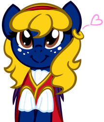 Size: 1258x1464 | Tagged: safe, artist:furrgroup, oc, oc only, oc:romania, bat pony, pony, clothes, cute, heart, nation ponies, ocbetes, ponified, romania, simple background, smiling, solo, white background
