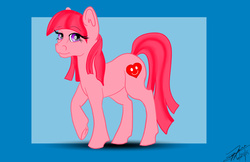 Size: 3000x1941 | Tagged: safe, artist:littlewolfstudios, oc, oc only, earth pony, pony, commission, female, mare, solo