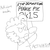 Size: 500x500 | Tagged: safe, artist:crazynutbob, cheese sandwich, earth pony, pony, g4, 2k15, activism, angry, male, monochrome, picket sign, pinkie drama, silly, solo