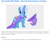 Size: 766x633 | Tagged: safe, artist:the smiling pony, trixie, pony, unicorn, equestria daily, g4, female, g.m. berrow, mare, text