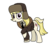 Size: 1024x896 | Tagged: safe, artist:anyponedrawn, march gustysnows, pony, g4, clothes, cute, female, hat, jacket, police