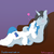 Size: 1280x1280 | Tagged: safe, artist:frost stormwind, artist:frostyb, oc, oc only, oc:frost bright, oc:frost stormwind, blushing, couch, cuddling, gay, heart, love, male, sleeping, smiling, snuggling, underhoof