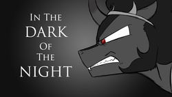Size: 2500x1417 | Tagged: safe, artist:assassin-or-shadow, king sombra, pony, unicorn, g4, anastasia, animatic, don bluth, in the dark of the night, solo