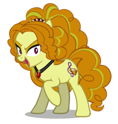 Size: 1024x1077 | Tagged: safe, artist:dragonmaster137, adagio dazzle, pony, g4, female, ponified, simple background, solo, transparent background, vector