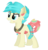 Size: 400x420 | Tagged: safe, artist:neonmare, oc, oc only, earth pony, pony, augmented tail, collar, piercing, solo