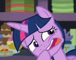 Size: 1045x833 | Tagged: safe, screencap, twilight sparkle, alicorn, pony, g4, party pooped, season 5, animated, anxiety, faic, female, gif, hoof biting, lip quiver, loop, mare, nervous, open mouth, reaction image, solo, they're just so cheesy, twilight sparkle (alicorn), wavy mouth