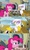 Size: 1280x2160 | Tagged: safe, edit, edited screencap, screencap, gilda, pinkie pie, griffon, g4, my little pony: friendship is magic, the lost treasure of griffonstone, church, holy water, jesus christ, joke, pinkie priest, priest, sarcasm