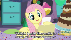 Size: 512x288 | Tagged: safe, screencap, fluttershy, twilight sparkle, alicorn, pony, g4, party pooped, :i, :l, adorkable, animated, cake, cute, denial, discovery family, discovery family logo, dork, duo, faic, female, flying, folder, food, mare, party cave, quesadilla, scrunchy face, smiling, subtitles, they're just so cheesy, turophobia, twilight sparkle (alicorn)